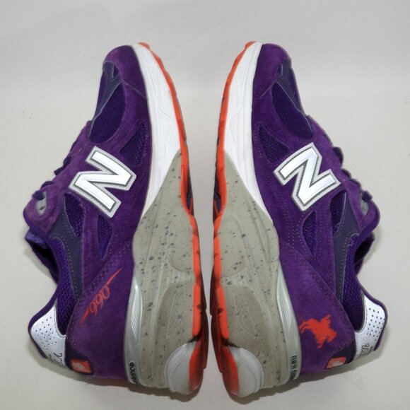 Rare 2013 New Balance 990v3 Boston Marathon M990BOS3 Made in USA Purple US 9 - Picture 10 of 12